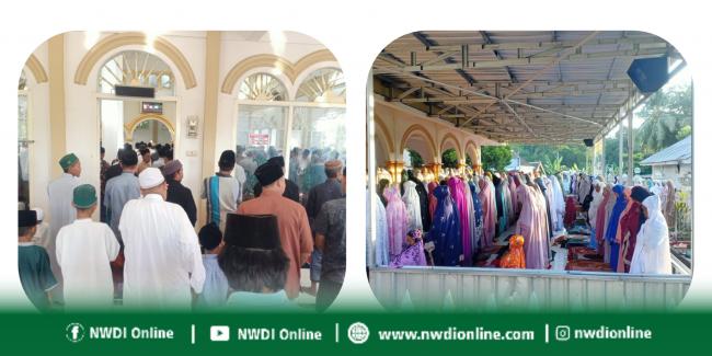Masjid Asy-Syuhada Lekor Laksanakan Dua Kali Solat Idul Fitri Dalam Sehari
